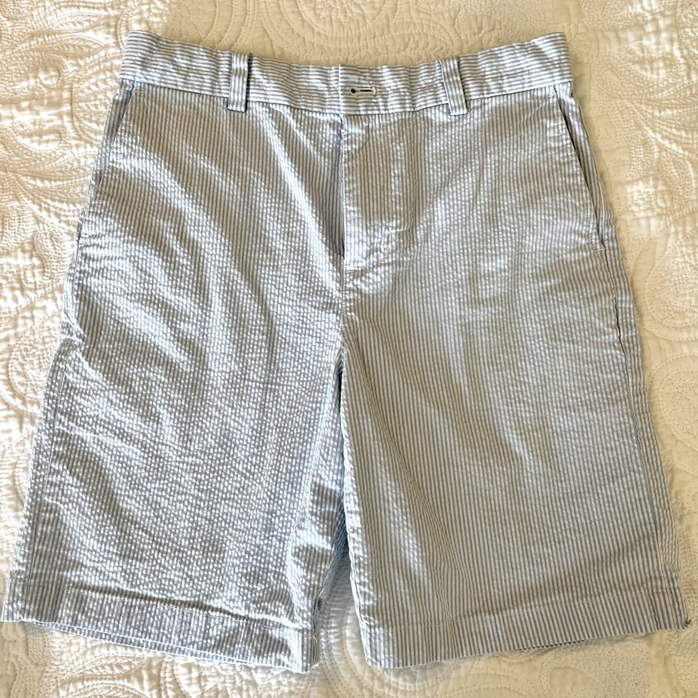 Boys Vineyard Vines Seersucker Shorts - Size 16